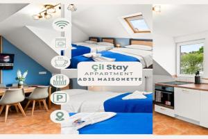Stay Çil - 6 beds near A49 & Park Schönfeld Apartments, Kassel