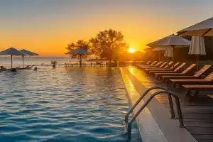 Sunny Resort Apartment with Seaview 1163, Donje Petrcane