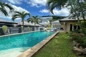 V198 Quiet 2BR Villa with Garden & Private Pool, Bophut