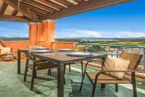 BILANCIA VI 30' Porto Cervo & PRIVATE TERRACE with Sea View Apartments, Porto Pozzo