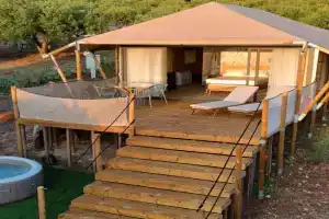 Riza Eco Tents Guest house, Castelluzzo