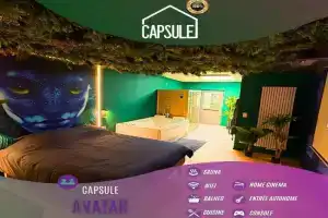 Capsule Avatar - Balneo Sauna Projecteur Nintendo Apartments, Mons