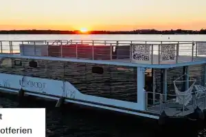 Luxboot ELISA Hausboot mit STARLINK Internet Hotel, Waren