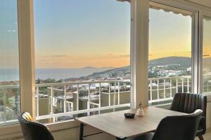 Rooftop Apart with Sea View in Center, Kalkan