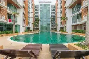 C211 Motorbike Friendly 950m to Beach Pool&Gym Apartments, Patong