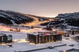 Penthouse with large rooftop terrace, Ski In-Ski Out in, Hemsedal