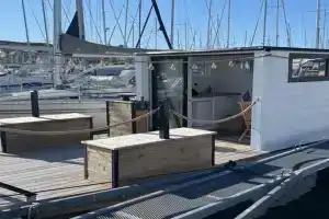 Houseboat in City, Karlskrona