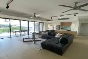 Lagoon Waterfront Oasis relaxing balcony & BBQ Apartments, Darwin