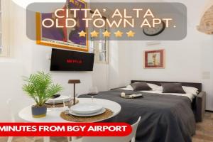 Città Alta Home - 5min from BGY Airport, AC, WiFi Apartments, Bergamo