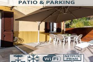 Patio & Parking - Self check-in & Remote access Apartments, Cernobbio