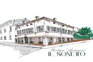 Il Sonetto Elegant Boutique Apartment - private garage, Mantua