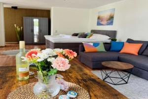 Strandstudio 19, Exklusive Wohnung, erste Reihe, Strand, Kamin, Binz