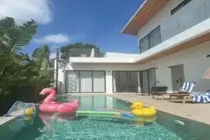 Kohkohnut villa 3BR Villa with Private Pool in Near Fisherman, Bophut