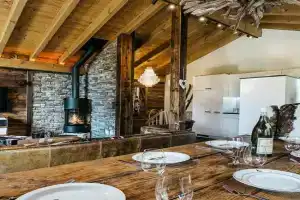 CHALET MOUTON a 4-Bedroom Alpine Chic Escape in Saas-Fee, Saas Grund