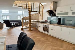 Klimatisierte Luxus-Dachterrassenwohnung im Zentrum Apartments, St. Poelten