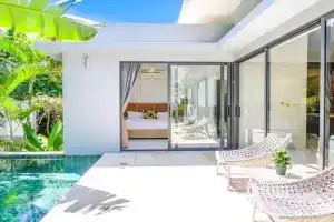Modern 2BR Pool Villa Santori Near Fisherman's, Bophut