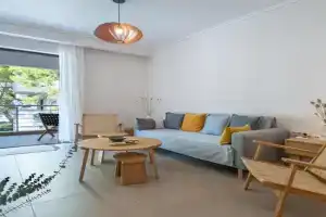 Seaview Balcony in by ΜΡS Apartments, Varkiza