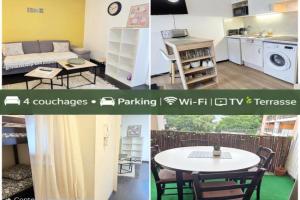 Chez Camille Studio cosy, parking gratuit terrasse, Lourdes