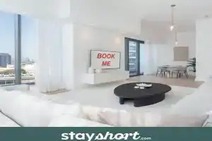 StayShort - Luxury 2BR Canal View - Silverene Apartments, Dubai