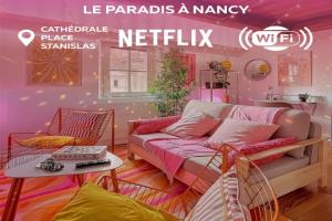 Blush Heaven - Wifi - Netflix Apartments, Nancy