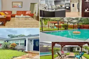 Sunny Escape 3BR Game Room Pool 3 Baths, Clearwater Beach