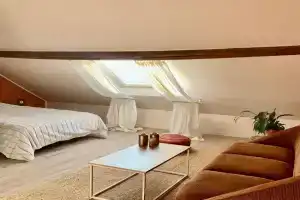 Chaleureuse et spacieuse chambre, sdb privative Guest house, Lille