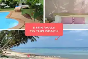 Paradise Escape w Pool & Garden Guest house, Ban Khlong Mae Nam