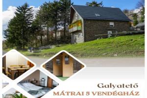 Mátrai5Vendégház Galyatető Apartments, Paradsasvar