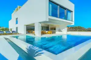 Villa Bellavista, rooftop, jakuzzi, infinity pool, Sukosan