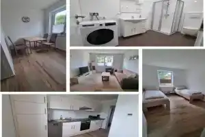 Möblierte 3-Zimmerwohnung in nahe Leuna, Leipzig mit WLAN und Waschmaschine Apartments, Weissenfels