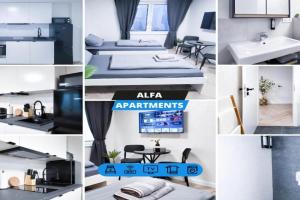 ALFA Mikro-Apartment 2 Betten Küche Bad l SmartTV WIFI l Porsche & Bosch l 2 Beds Kitchen Bath BS21A1, Stuttgart