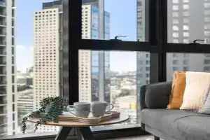 Chic 1BR Apt Near Crown Casino Apartments, Melbourne