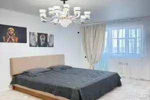 Asel Residential Complex, stylish 3-room apartment, Atyrau