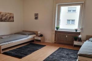 Gemütliches 3 Zimmer Apartment mit Küche und Garten, Offenbach