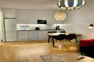 Quality dreams - modern two-room apartment - private parking, Turku