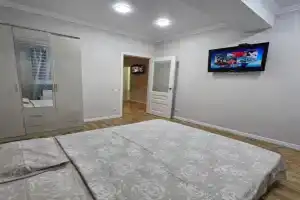 s balkonom na Teletsentre Apartments, Chisinau