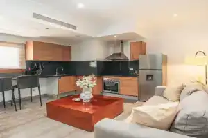 Warm studio with views in Fishing lodge, Punta Cana