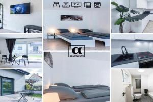 ALFA Doppelzimmer Teeküche Porsche Bosch l Gemeinschaftsbad WIFI SmartTV l Terrasse l Double room with kitchenette and shared bathroom l Terrace BS21A4, Stuttgart