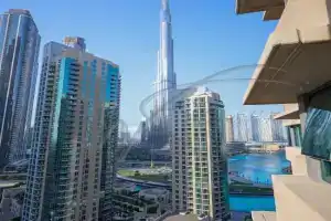 Full Burj Khalifa and Fountain Views 2BHK Apartment by WS Holiday Homes, Dubai