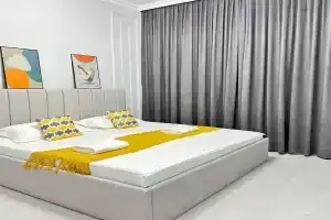 Prostornaya 3-komnatnaya , dlya kompanii ili semi 6 spalnyh mest Apartments, Atyrau