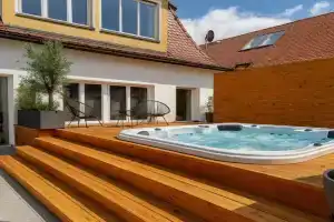 NAMASTÉ Homes - Luxus-Apartment mit Whirlpool & Garage, Bad Windsheim