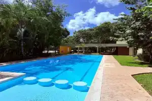 Beautiful and comfortable house overlooking the pool and garden, Cancun