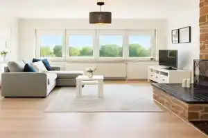 Rheinblick und Yachthafen mit privatem Stellplatz Apartments, Oestrich-Winkel