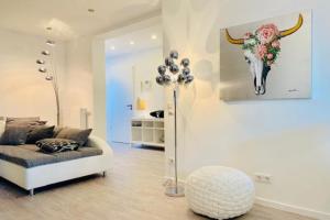 Erstklasssige moderne Apartwohnung 85 qm mit Terrasse und Garten, Gutersloh