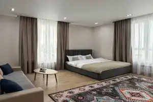 Novaya dvuhkomnatnaya v ZhK Respublika, Zelenyy kvartal, Han shatyr Apartments, Astana