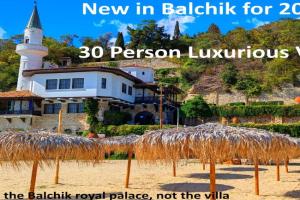 Arode Villa Thracia - 30 Person Luxurious Group Villa with Sea Views, Balchik