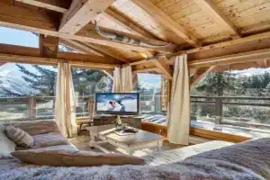 Chalet authentique à 1850 avec terrasse et parking - FR-1-564-164, Courchevel
