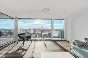 Küsten Suite Loft Fluxus Delft-Blick, 1 Balkon, 80qm Apartments, Emden