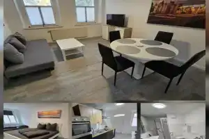 FERIENWOHNUNG 75m2 APARTMENT inER STADTZENTRUM INNENSTADT INNENRING TOP LAGE - WOHNEN AUF ZEIT IN - 3 RAUM WOHNUNG, Zittau