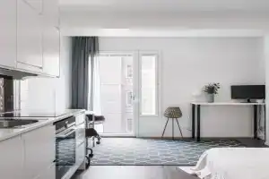 Minimal Studio Apt in Design District, Helsinki